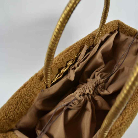 Le Voyage en Panier Moscoubijoux Medium Tote Camel