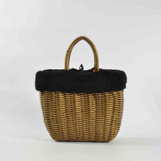 Le Voyage en Panier Moscoubijoux Small Tote Bag Black