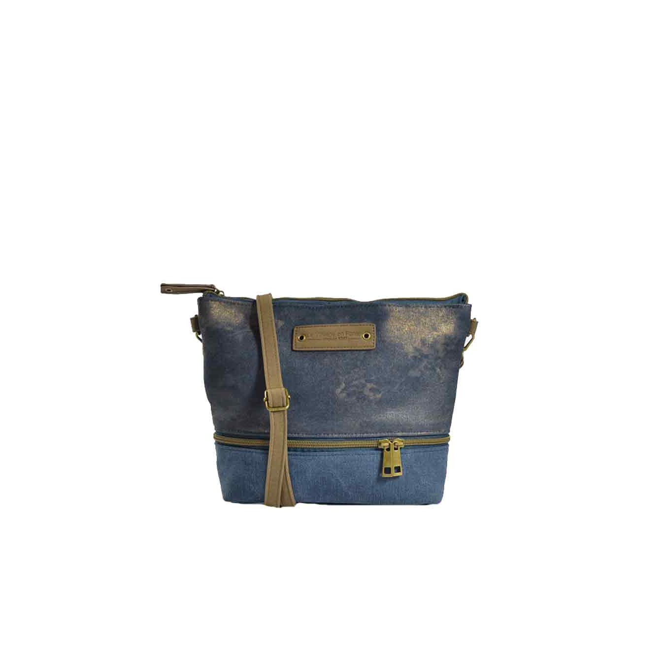 Le Voyage en Panier Sac trotteur Cosmos bleu