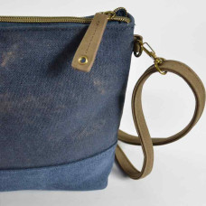 Le Voyage en Panier Sac trotteur Cosmos bleu dos