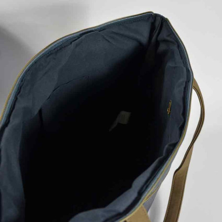 Le Voyage en Panier Sac Cabas Univers bleu interieur