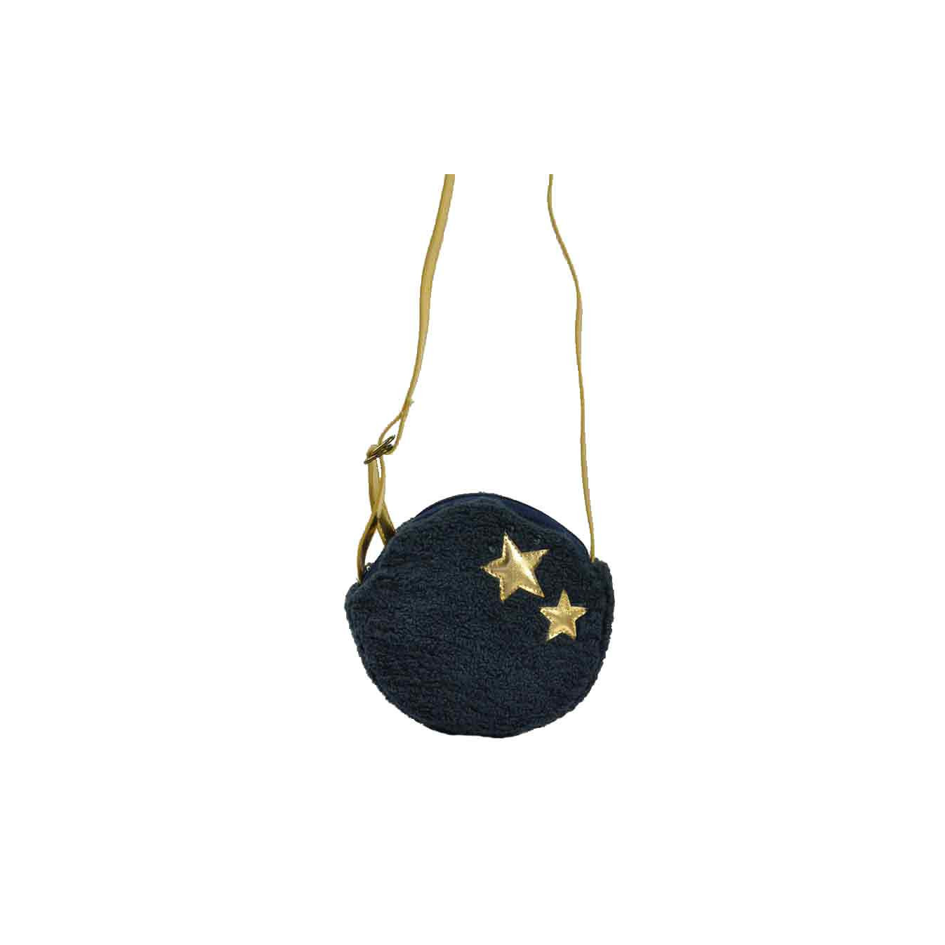 The Journey in Basket Roulandou Round Bag Child blue