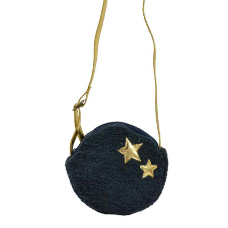 The Journey in Basket Roulandou Round Bag Child blue