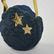 The Journey in Basket Roulandou Round Bag Child blue