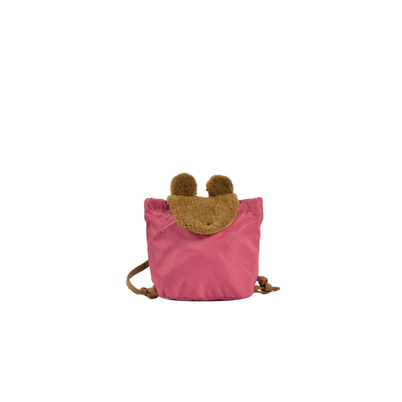 The Teddy Backpack for Kids in Rose/Brown