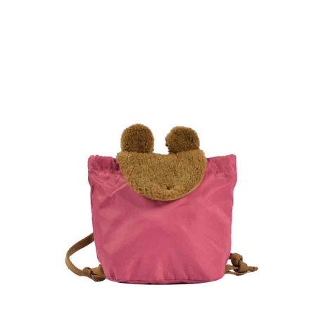 The Teddy Backpack for Kids in Rose/Brown