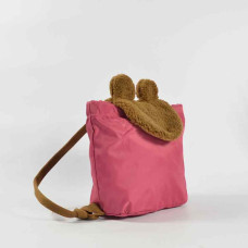 The Teddy Backpack for Kids in Rose/Brown
