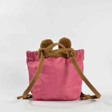The Teddy Backpack for Kids in Rose/Brown