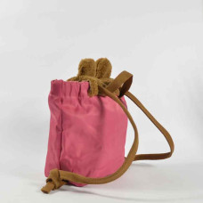 The Teddy Backpack for Kids in Rose/Brown