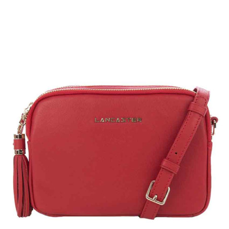 Lancaster Mademoiselle Ana Mini Trotter Bag 573-17 Red