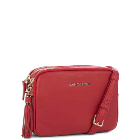 Lancaster Mademoiselle Ana Mini Trotter Bag 573-17 Red