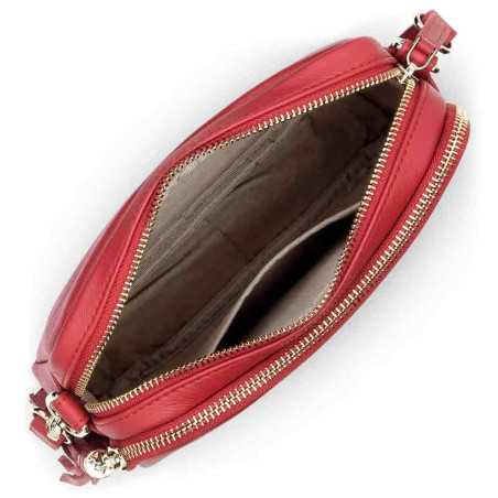 Lancaster Mademoiselle Ana Mini Trotter Bag 573-17 Red