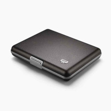 Ogon Smart Case Large Vegan Leather Card Holder Brown