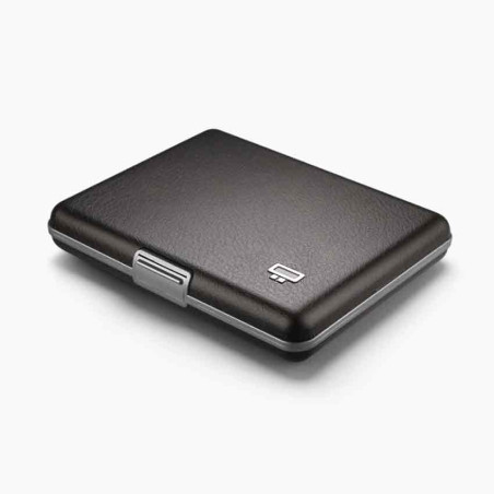 Ogon Smart Case Large Vegan Leather Card Holder Brown