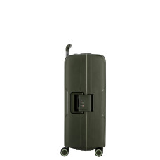Jump Maxlock Medium Suitcase 66cm 4 Wheels TSA Lock Khaki