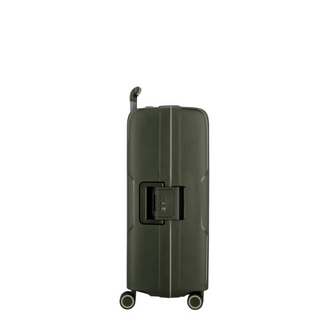 Jump Maxlock Valise Moyenne 66cm 4 Roues Fermeture TSA Kaki cote