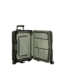 Jump Maxlock Valise Moyenne 66cm 4 Roues Fermeture TSA Kaki ouvert