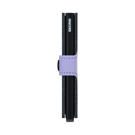 Secrid Miniwallet Cardholder Lilac Black