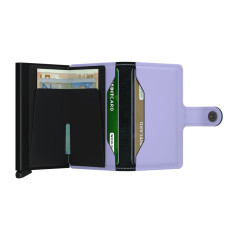 Secrid Miniwallet Cardholder Lilac Black