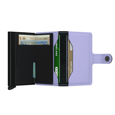 Secrid Miniwallet Cardholder Lilac Black
