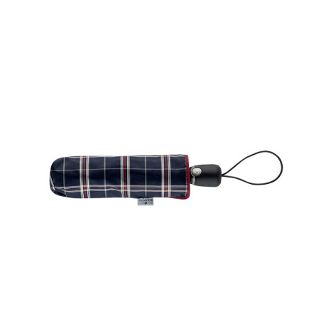 Piganiol Folding Automatic Umbrella Harry Burgundy Bias