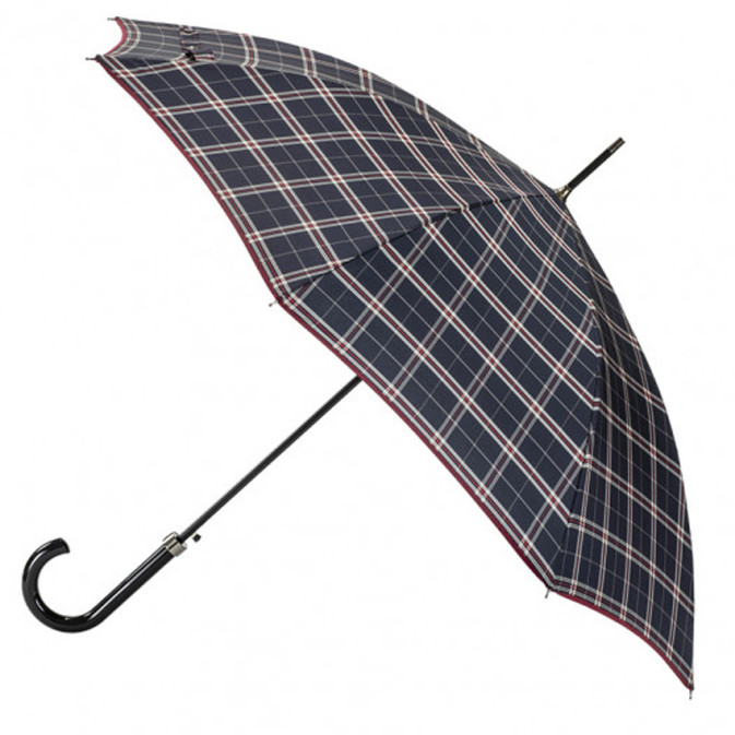 Piganiol Harry Automatic Straight Umbrella with Bordeaux Bias
