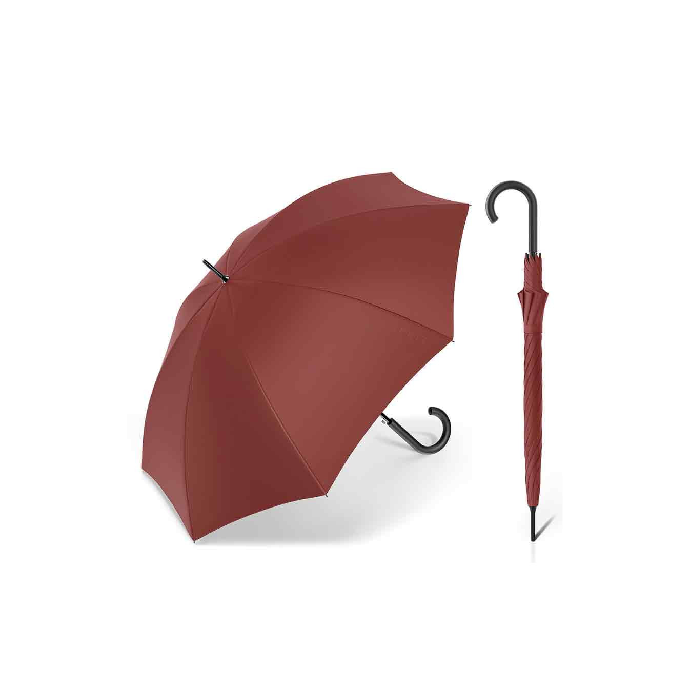 Esprit Long Umbrella AC Russet brown