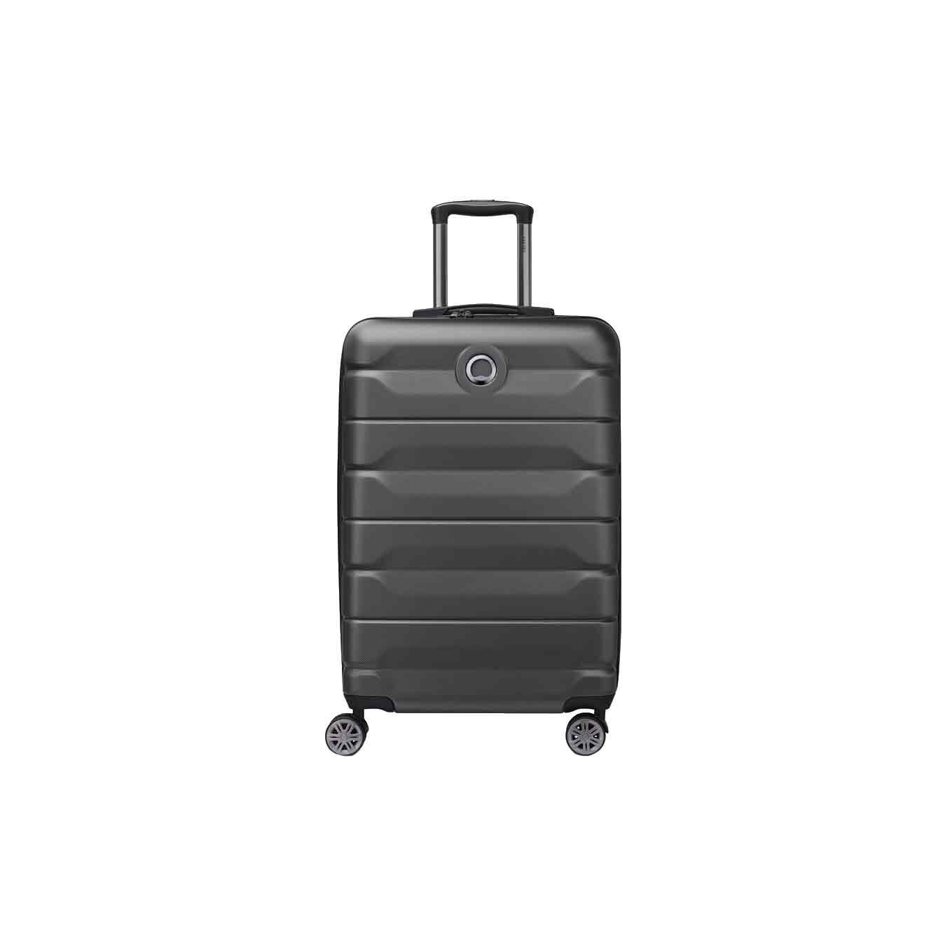 Delsey Air Armour Checked Suitcase M Extensible 4 Wheels 68 CM TSA ...
