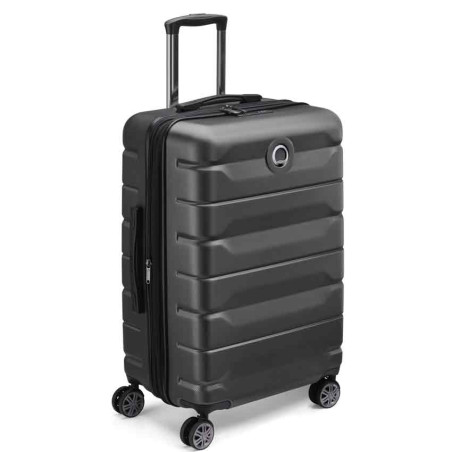 Delsey Air Armour Checked Suitcase M Extensible 4 Wheels 68 CM TSA ...