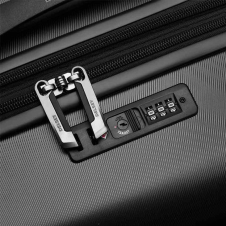 Delsey Air Armour Checked Suitcase L Extensible 4 Wheels 77 CM TSA ...