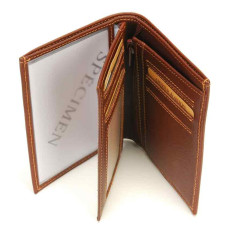 Arthur & Aston Adam Leather Wallet Chestnut