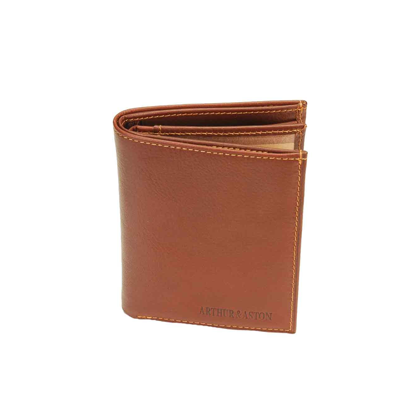 Arthur & Aston Adam Leather Wallet Chestnut