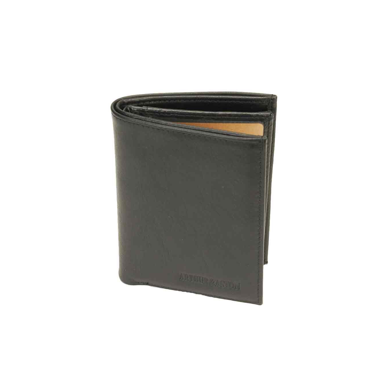 Arthur & Aston Adam Wallet Black Leather