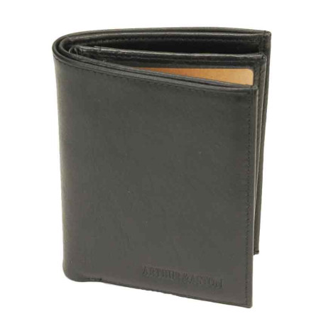 Arthur & Aston Adam Wallet Black Leather