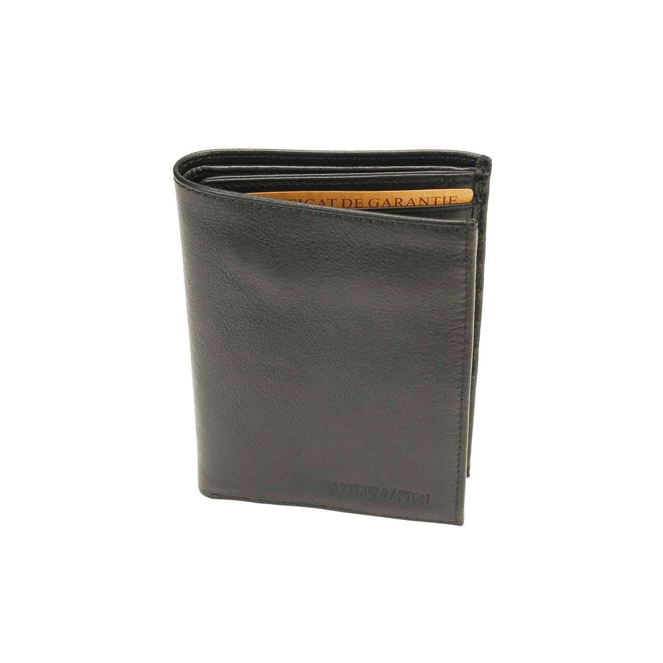 Arthur & Aston Adam Wallet Black Leather