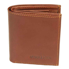 Arthur & Aston Adam Cardholder and Wallet Chestnut Leather