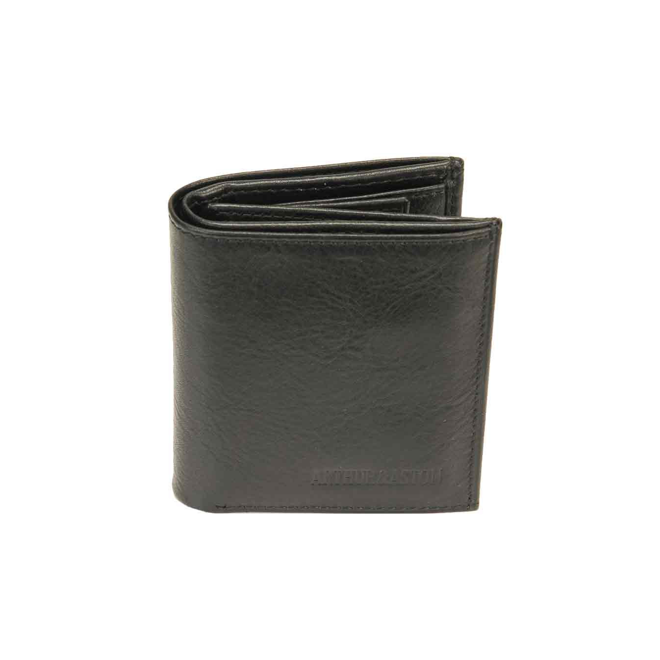 Arthur & Aston Adam Cardholder and Wallet Black Leather