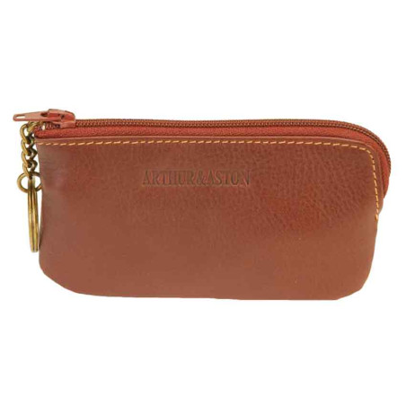 Arthur & Aston Adam Leather Wallet Chestnut