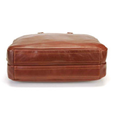 Arthur & Aston Adam Document Holder 2 Pockets Cuir Chestnut