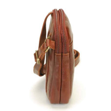 Arthur & Aston Adam Crossbody Leather Bag 2218-03 Chestnut