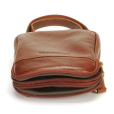 Arthur & Aston Adam Crossbody Leather Bag 2218-03 Chestnut