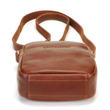 Arthur & Aston Adam Crossbody Leather Bag 2218-04 Chestnut
