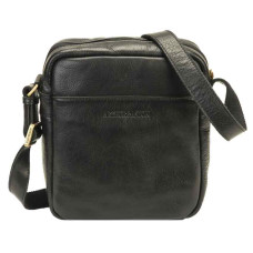Arthur & Aston Adam Crossbody Leather Bag 2218-05 Black