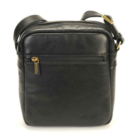 Arthur & Aston Adam Crossbody Leather Bag 2218-05 Black
