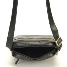 Arthur & Aston Adam Crossbody Leather Bag 2218-05 Black