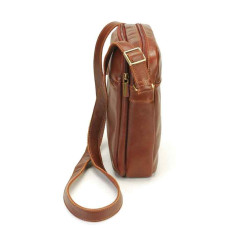 Arthur & Aston Adam Crossbody Leather Bag 2218-06 Chestnut