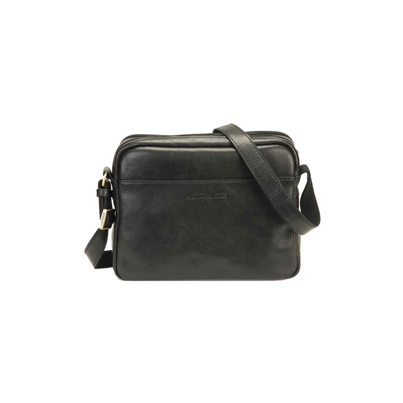 Arthur & Aston Adam Satchel Leather 2218-08 Black