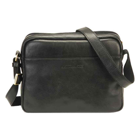 Arthur & Aston Adam Satchel Leather 2218-08 Black
