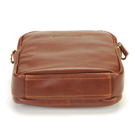 Arthur & Aston Adam Crossbody Leather Bag 2218-10 Chestnut