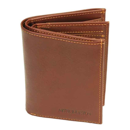 Arthur & Aston Adam Leather Wallet 2218-127 Chestnut